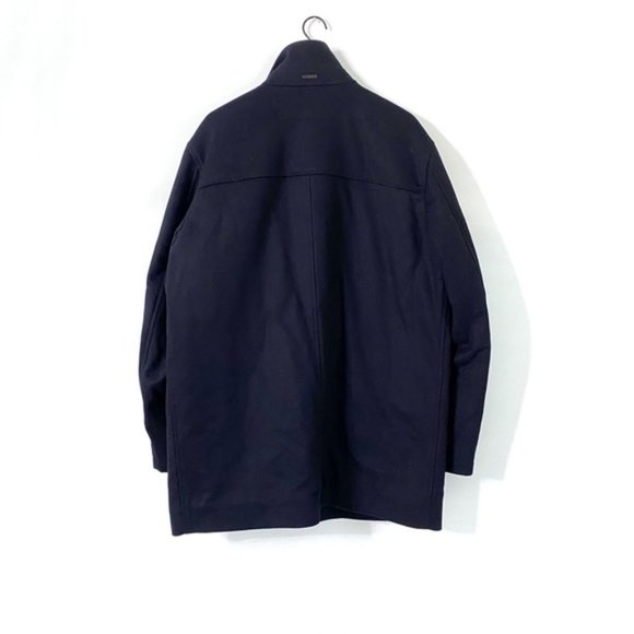 Hugo Boss Coxtan Bib-Front Wool Cashmere Coat - Picture 6 of 11